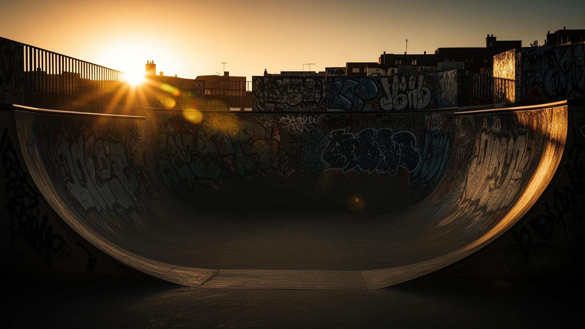 Skatepark background